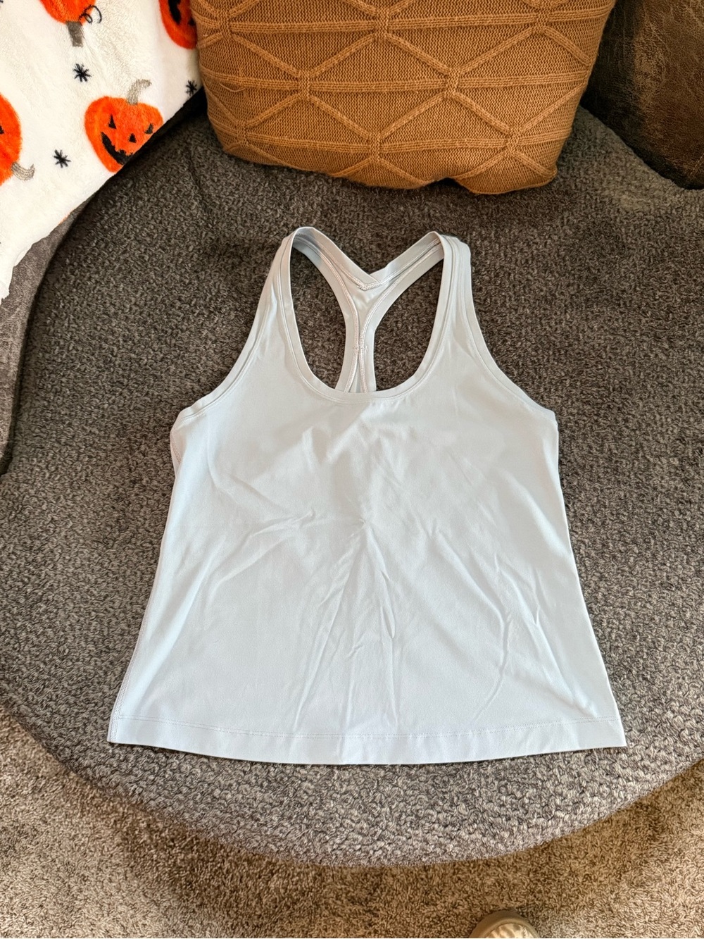 lululemon women’s cool racerback tank top light blue